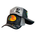 Gorra Bass Pro Shop Camo con Malla Blanca y Parche Bordado.