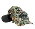 Gorra Comics Verde con Estampado y Bordado en Relieve.