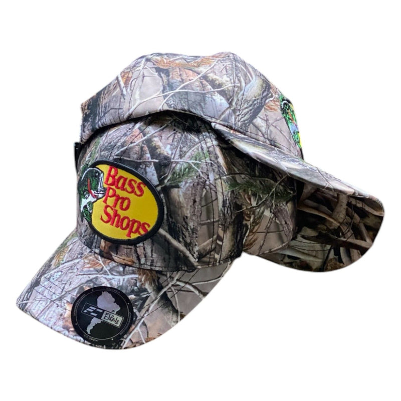 Gorra Bass Pro Shop Camo con Bordado en Relieve y Estampado.
