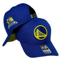 Gorra Equipos Azul con Bordado en Relieve y Visera Amarilla.