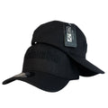 Gorra Colombia Negra con Bordado en Relieve y Visera Curva.