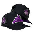 Gorra Equipos Negra con Bordado en Relieve y Parche de Aniversario.