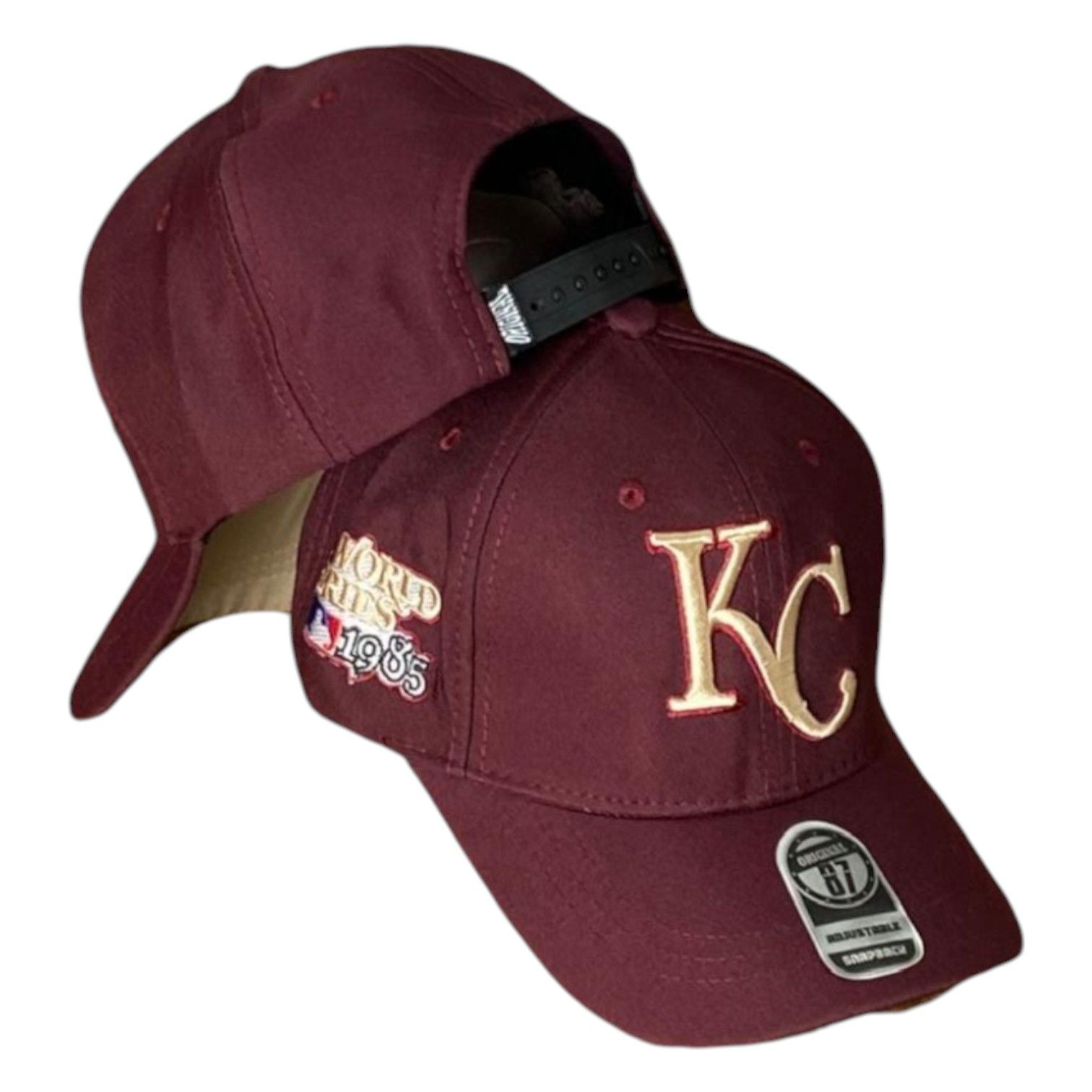 Gorra Equipos Vinotinto con Bordado en Relieve y Parche Lateral.