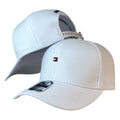 Gorra Tommy Blanca con Bordado de Logo y Cierre Ajustable.