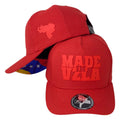 Gorra Venezuela Roja con Bordado en Relieve y Estampado Interno.