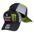 Gorra Motos Negra con Bordado en Relieve y Estampado.