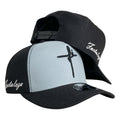 Gorra FE Negra y Gris con Bordado en Relieve y Bordado Lateral.