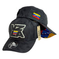 Gorra Venezuela Camo con Bordado en Relieve y Visera Estampada.