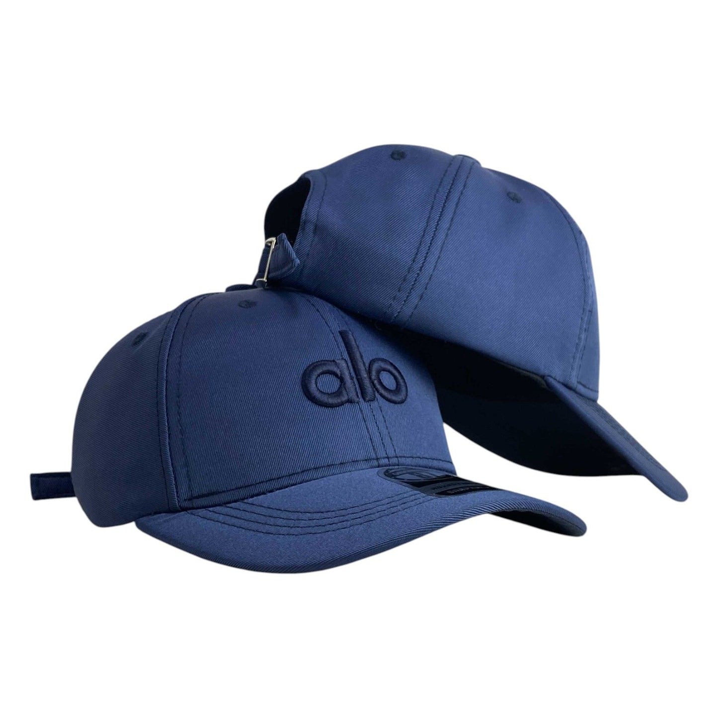 Gorra Alo Azul con Bordado en Relieve y Cierre Metálico.