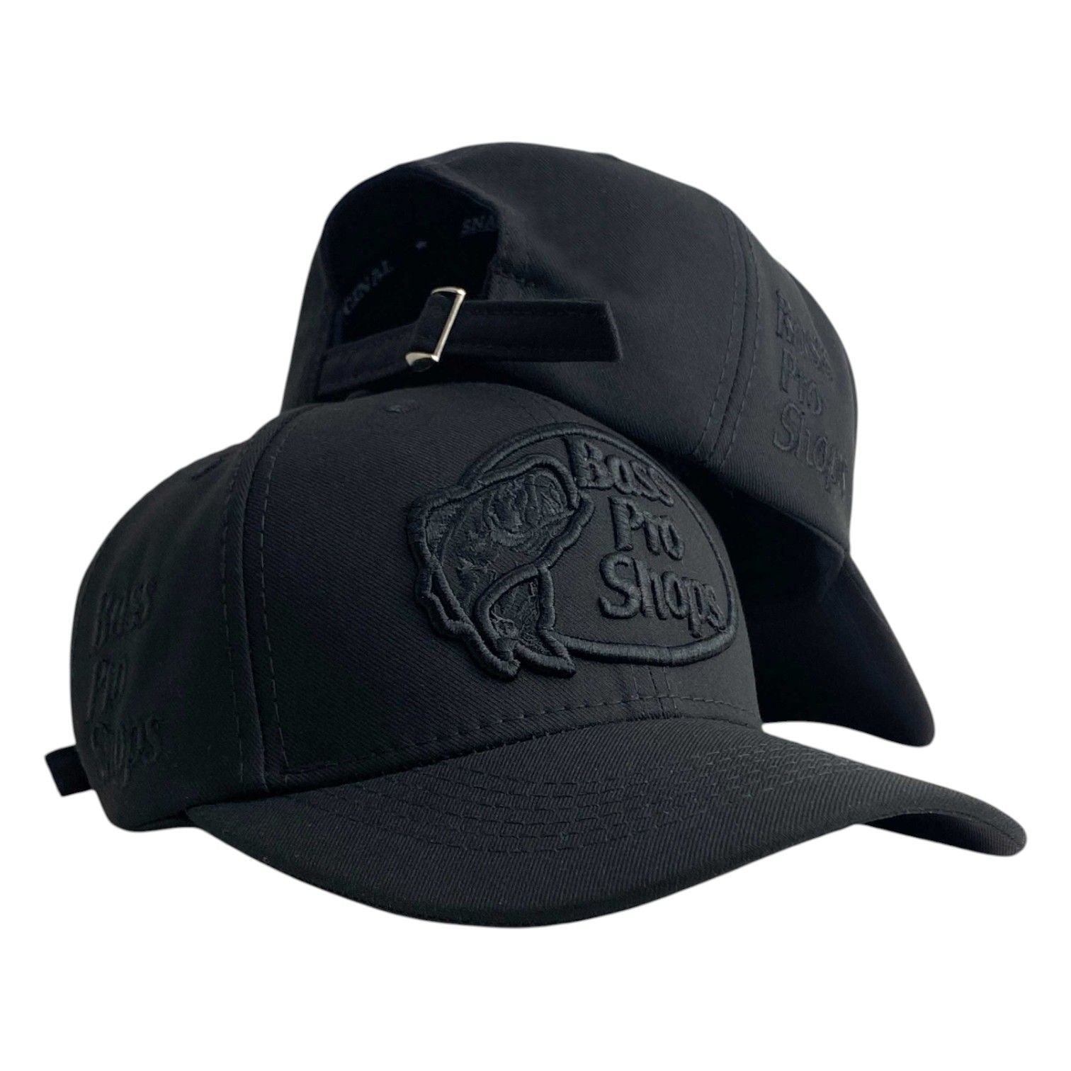 Gorra Top Quality Negra con Bordado en Relieve y Cierre Metálico.