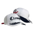 Gorra Clemont Blanca con Bordado en Relieve y Cierre de Cuero.