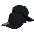 Gorra Oakley Negra con Bordado en Relieve y Visera Curva.