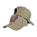 Gorra Fox Beige con Bordado en Relieve y Cierre Ajustable.