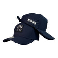 Gorra Hugo Boss Azul con Bordado en Relieve y Parche Frontal.