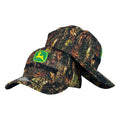 Gorra John Deere Camo con Bordado en Relieve y Logo Estampado.