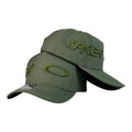 Gorra Oakley Verde con Bordado en Relieve y Bordado de Alta Densidad.