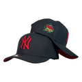 Gorra Equipos Negra con Bordado en Relieve y Parche Conmemorativo.