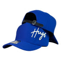 Gorra Hugo Boss Azul con Bordado en Relieve y Cierre de Cuero.