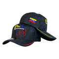 Gorra Venezuela Camo con Bordado en Relieve y Bandera Lateral.