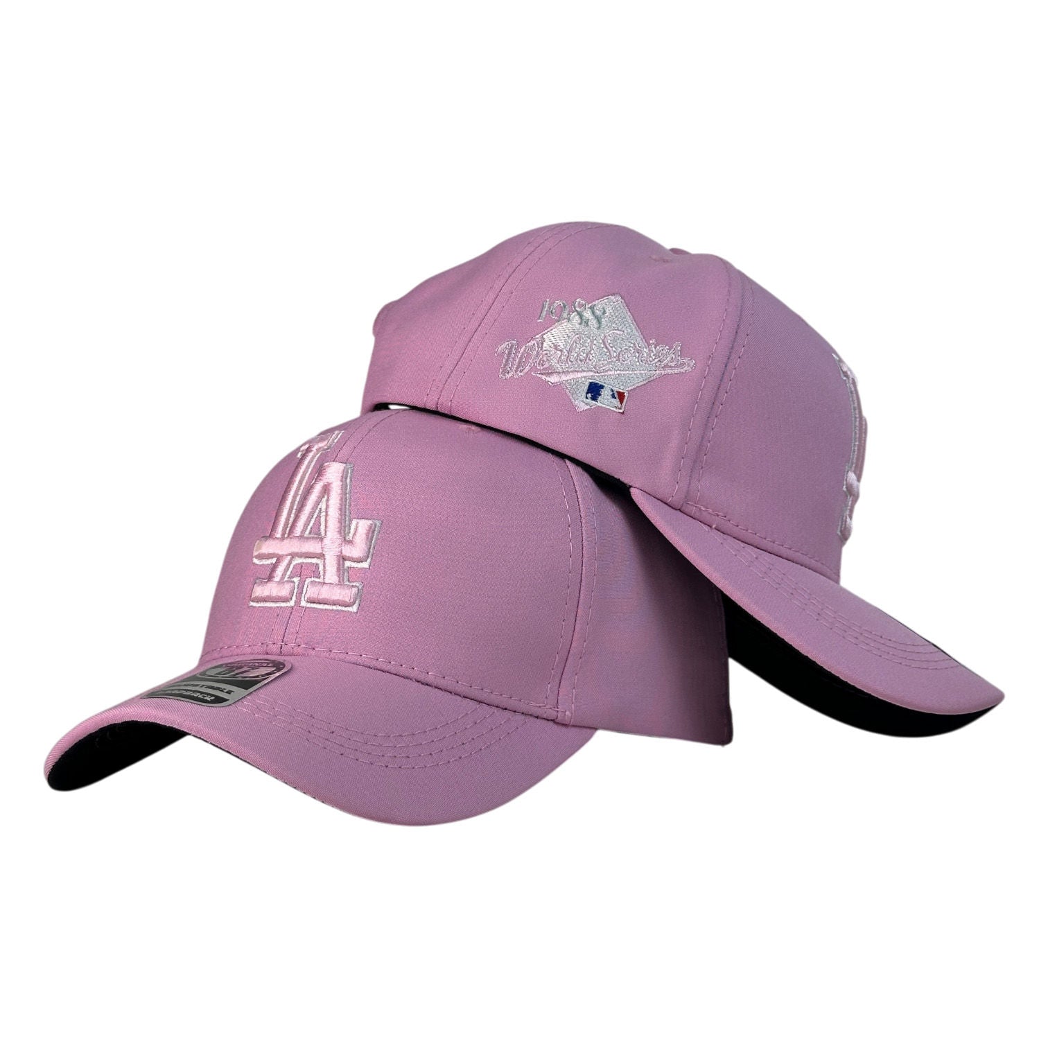 Gorra Equipos Rosa con Bordado en Relieve y Parche Conmemorativo.