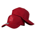Gorra Equipos Roja con Bordado en Relieve y Visera Curva.