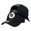 Gorra Equipos Negra con Bordado de Alta Densidad y Parche de Béisbol.