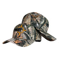 Gorra Full Caps Camo con Bordado en Relieve y Estampado.