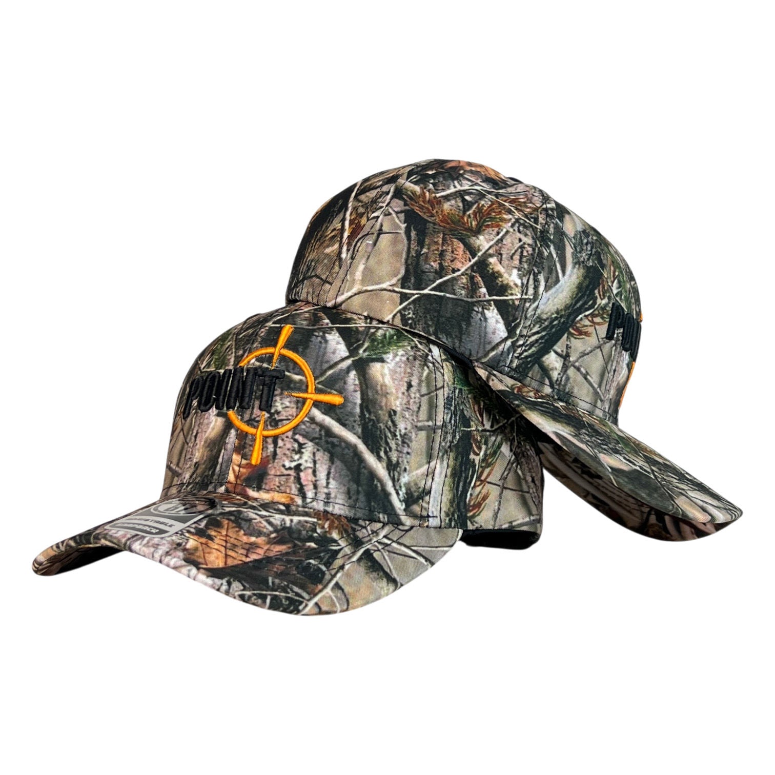 Gorra Full Caps Camo con Bordado en Relieve y Estampado.