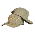 Gorra Tommy Beige con Bordado en Relieve y Visera con Laurel.