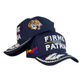 Gorra Colombia Azul con Bordado en Relieve y Bordado de Tigre.
