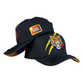 Gorra Colombia Negra con Bordado de Tigre y Parche Defensores de la Patria.