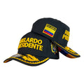 Gorra Colombia Negra con Bordado en Relieve y Bandera de Colombia.