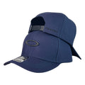 Gorra Oakley Azul con Logo Metálico y Cierre Snapback.
