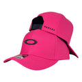 Gorra Oakley Rosa con Logo en Relieve y Cierre Snapback.