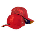 Gorra Venezuela Roja con Malla Roja y Estampado Made in Vzla.