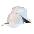 Gorra Venezuela Blanca con Bordado en Relieve y Estampado Interno.