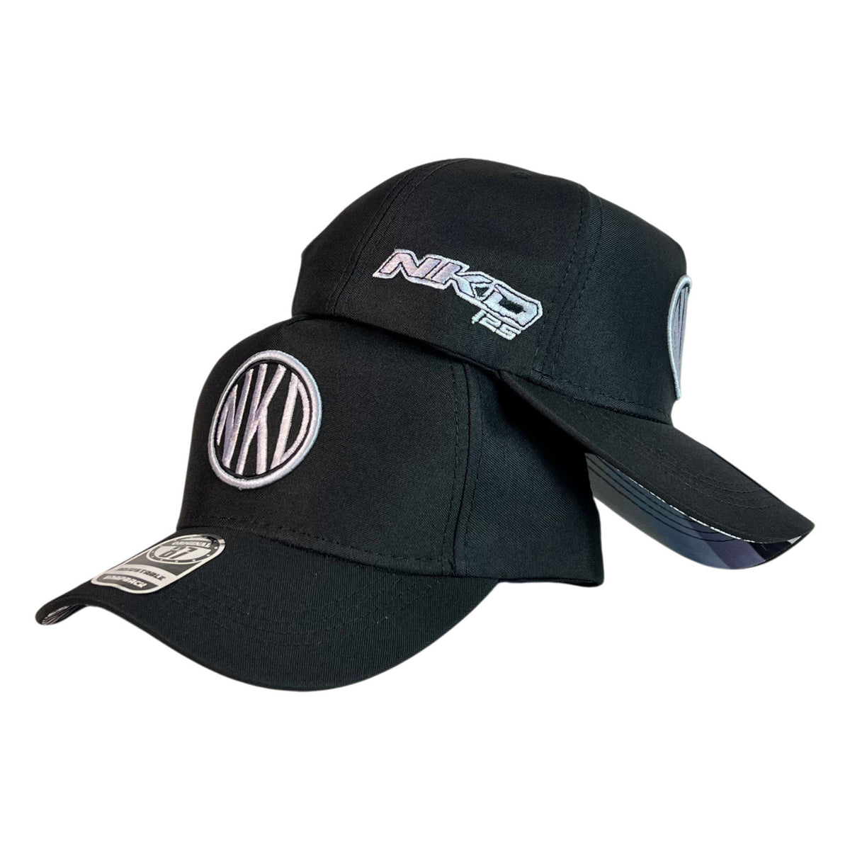 Gorra Motos Negra con Bordado en Relieve y Estampado NKD.