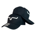 Gorra Kimes Ranch Negra con Bordado en Relieve y Costuras en Visera.