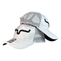 Gorra Kimes Ranch Blanca con Estampado Camuflaje y Bordado en Relieve.